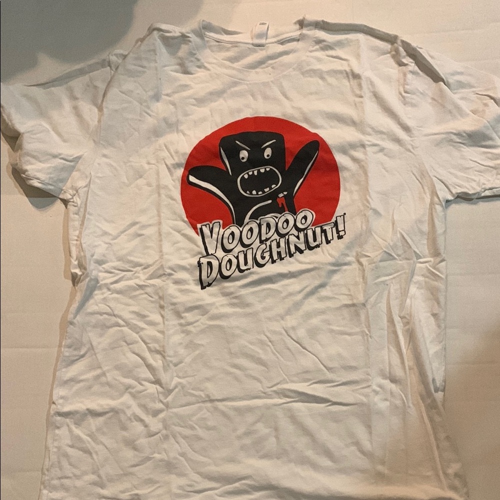 Voodoo Doughnut Travel Graphic T-Shirt